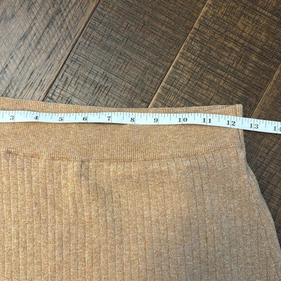 Free People Women's Mod Wrap Skirt Caramel Heather - Picture 12 of 13